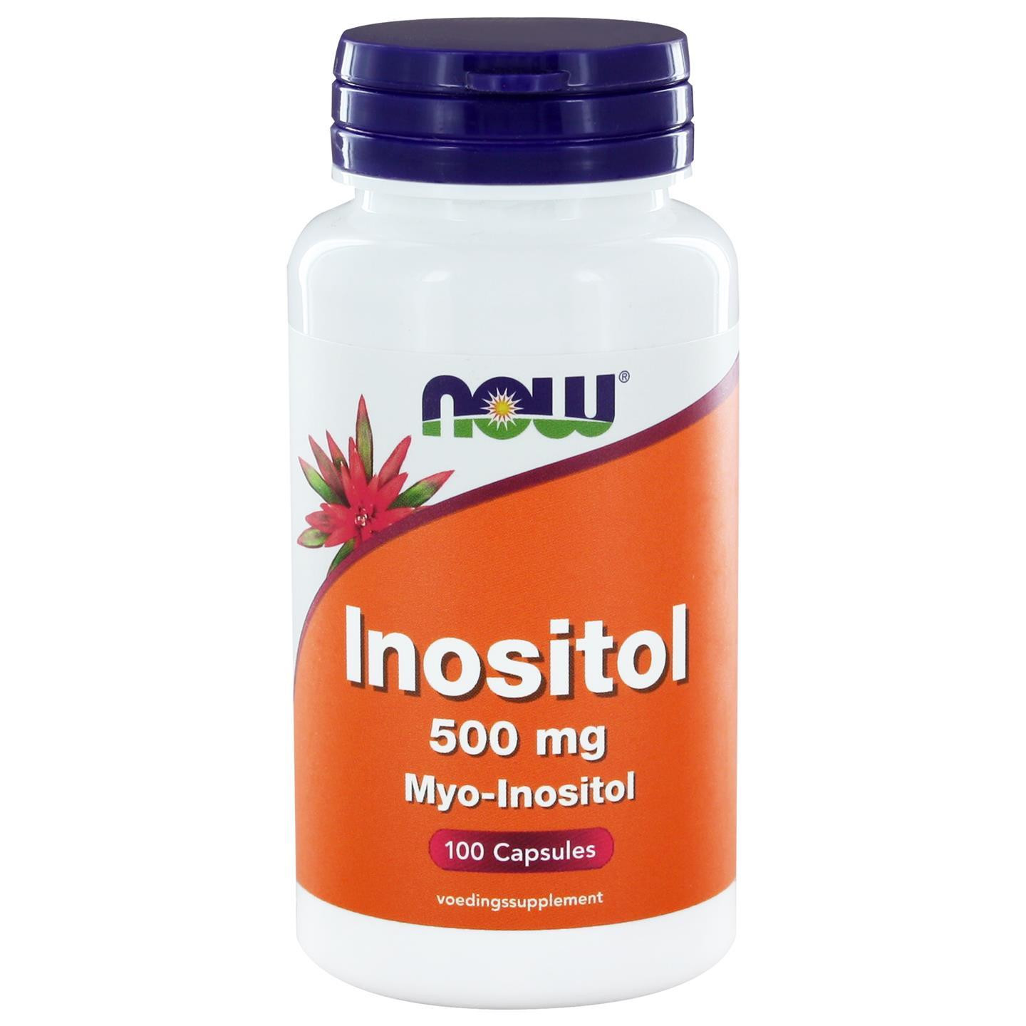 Inositol 500 mg (100 caps) - NOW Foods