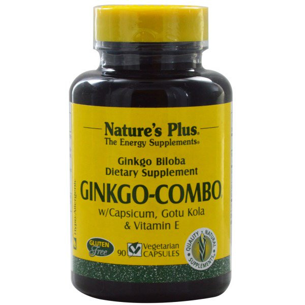 Ginkgo-Combo (90 Veggie Caps) - Nature&apos;s Plus
