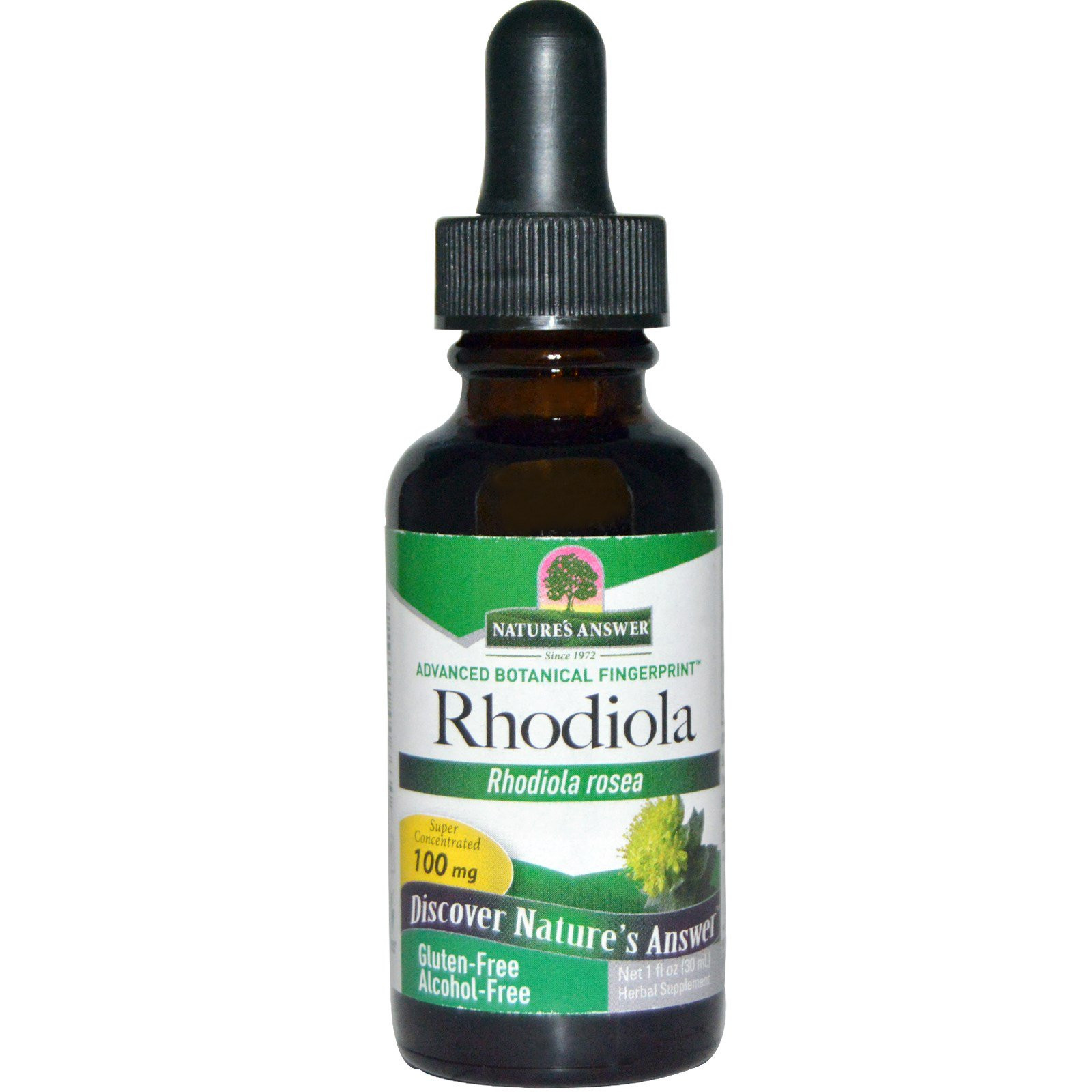 Rhodiola Rosea, 100 mg (30 ml) - Nature&apos;s Answer