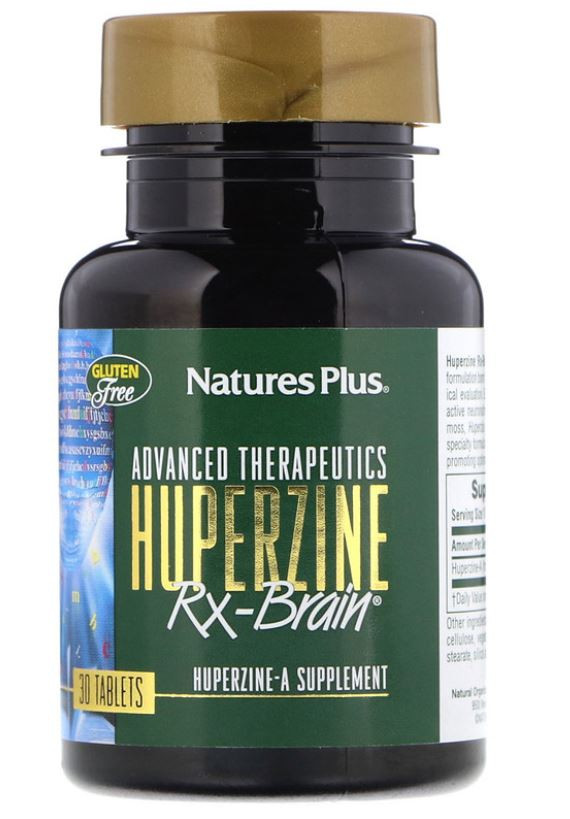 Advanced Therapeutics - Huperzine Rx-Brain (30 Tablets) - Nature&apos;s Plus