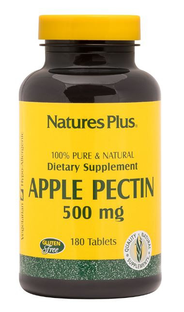 Apple Pectin - 500 mg (180 Tablets) - Nature&apos;s Plus