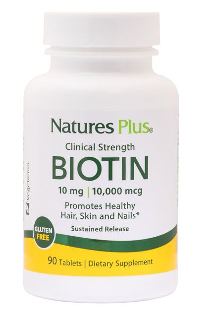 Biotin Sustained Release (90 Tablets) - Nature&apos;s Plus