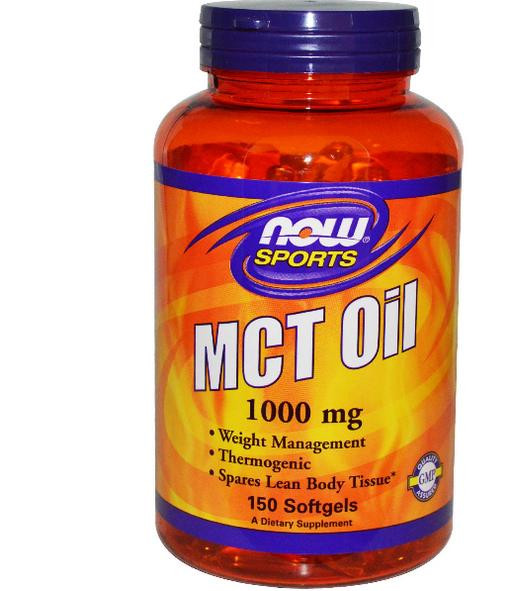MCT Oil 1.000 mg (150 Softgels) - Now Foods