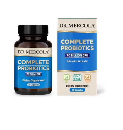Complete Probiotica, 70 miljard CFU&apos;s (30 Capsules) - Dr. Mercola
