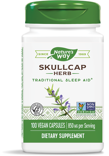 SCULLCAP kruid 425 mg (100 Capsules) - Nature&apos;s Way