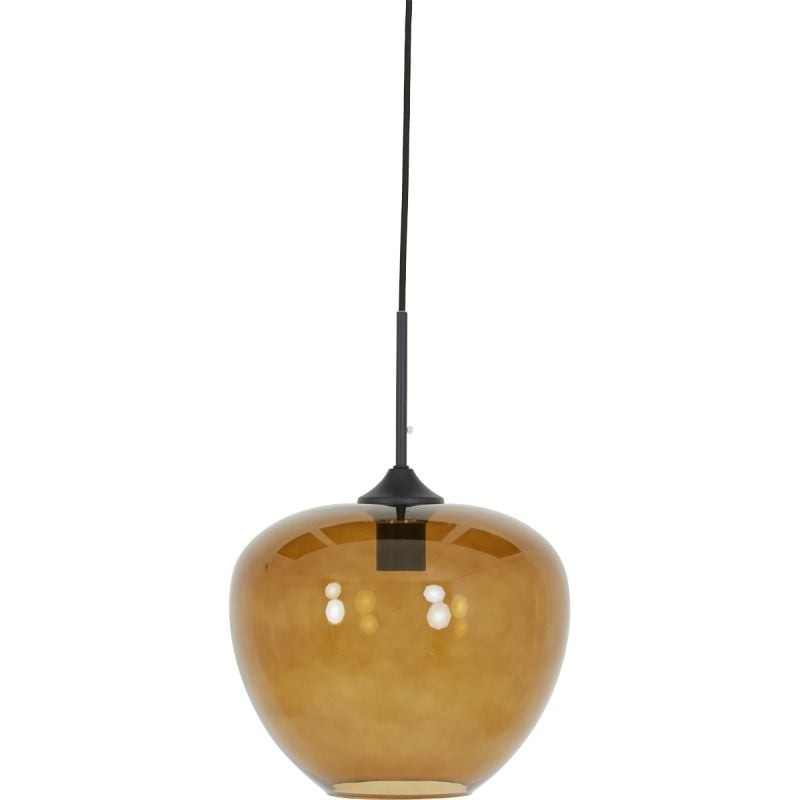 Hanglamp Meya 25cm hoog bruin