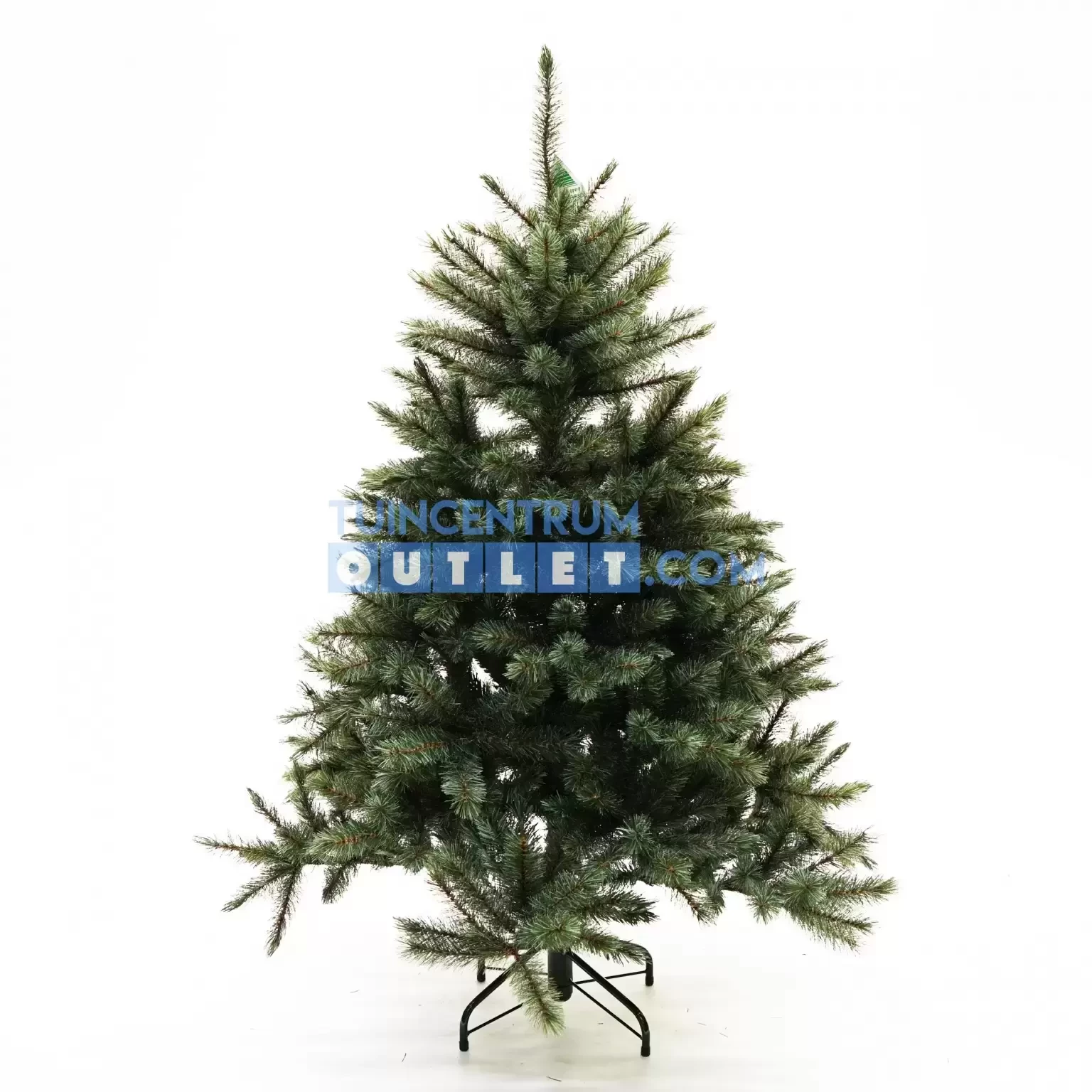 Kerstboom Forest frosted tips h155xd119 cm newgrowth blauw