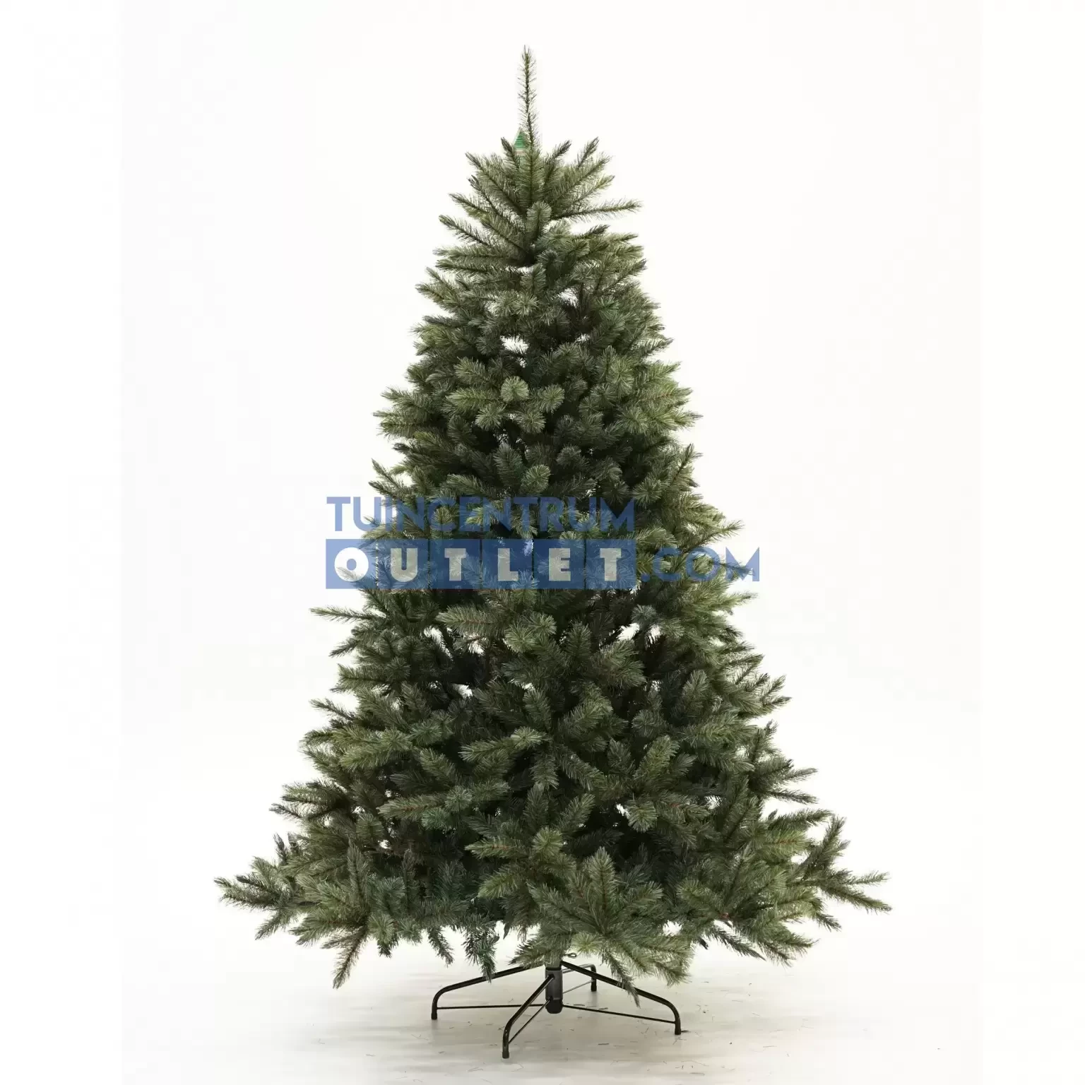 Kerstboom Forest frosted tips h230xd157 cm newgrowth blauw