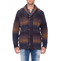 Knitted cardigan AM - Antony Morato - Truien en vesten - Blauw