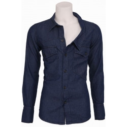 Uphill Denim - Shirt Jacket - Zumo - Overhemden - Blauw