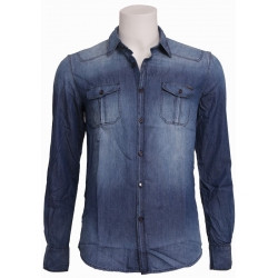 7010 DENIM - Antony Morato - Overhemden - Blauw