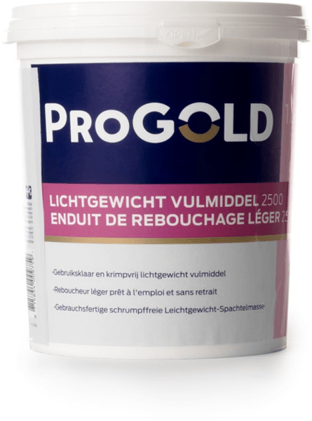 progold 2500 lichtgewicht vulmiddel 1 kg pot