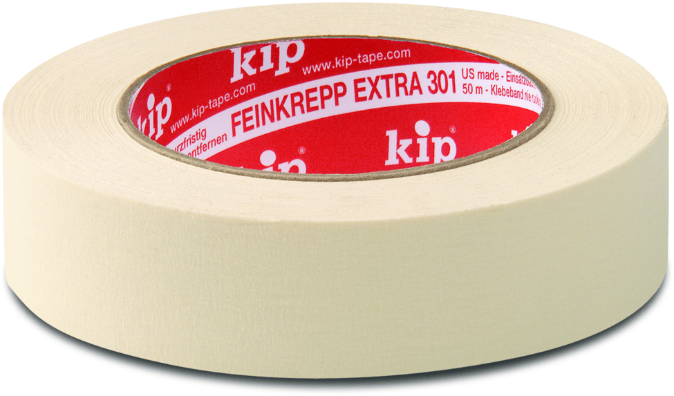kip masking tape extra 301 professionele kwaliteit chamois 006mm x 50m