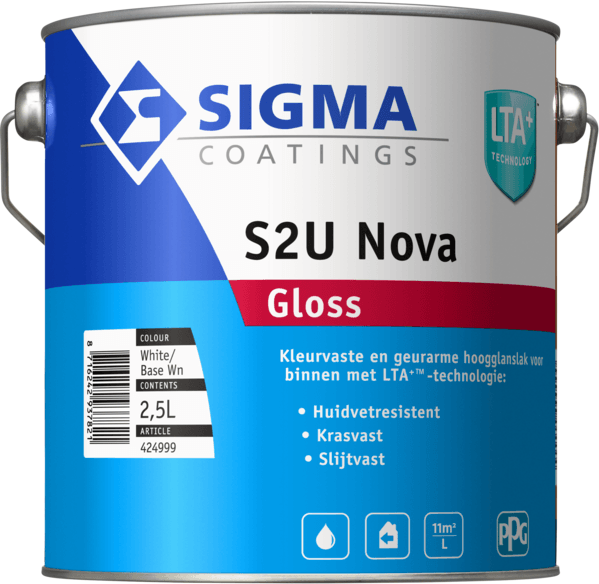 sigma s2u nova gloss kleur 0.5 ltr