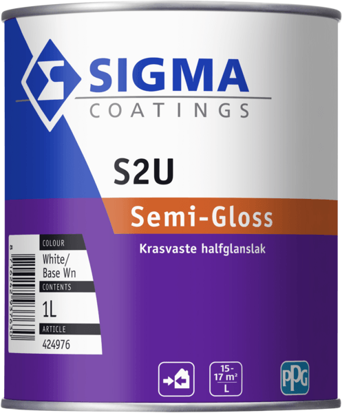sigma s2u semi-gloss wit 1 ltr