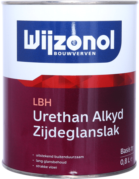 wijzonol lbh urethan alkyd zijdeglanslak kleur 1 ltr