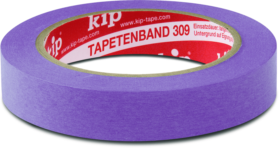 kip masking tape washi-tec lila 309 24mm x 50m