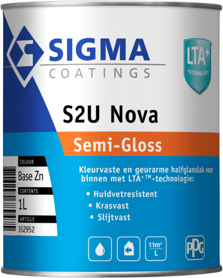sigma s2u nova semi-gloss kleur 1 ltr
