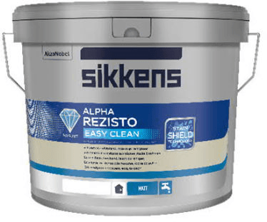 sikkens alpha rezisto easy clean donkere kleur 2.5 ltr