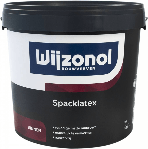 wijzonol spacklatex wit 10 ltr