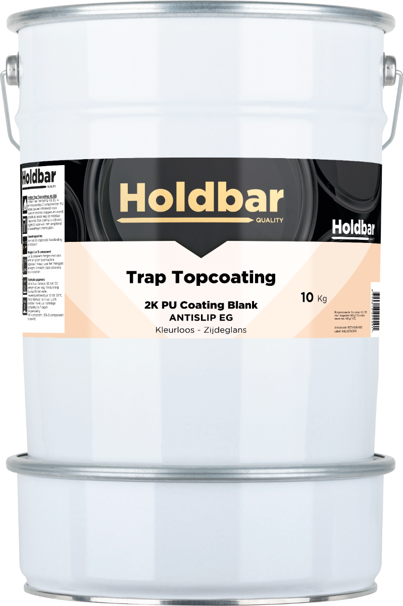 Holdbar Trap Topcoating Antislip (Extra grof) Zijdeglans 10 Kg