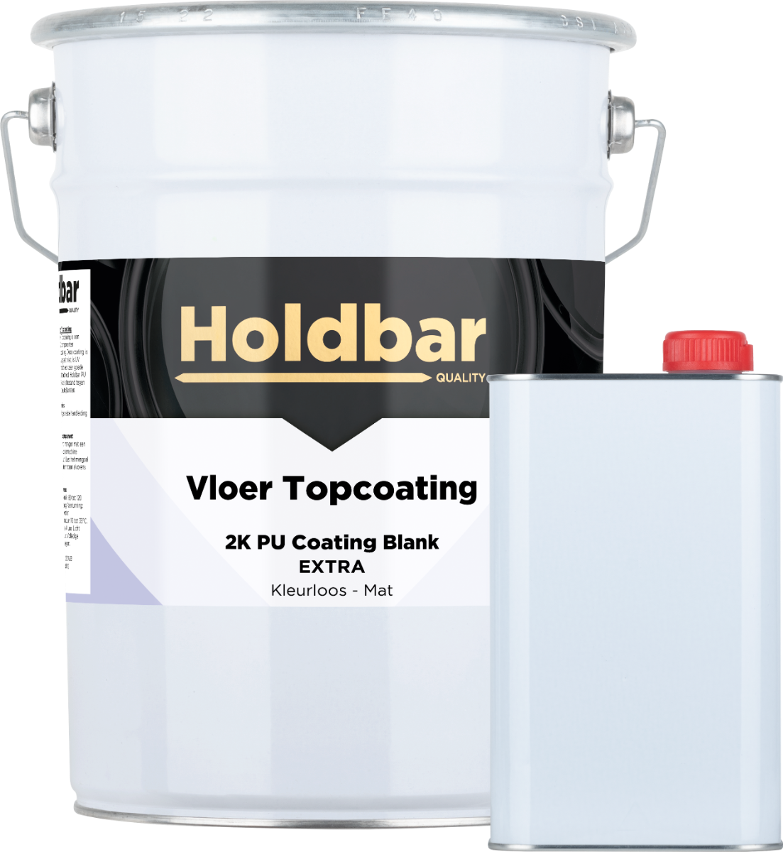 Holdbar Vloer Topcoating Extra Mat 5 kg