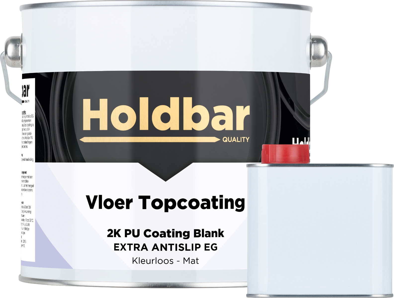 Holdbar Vloer Topcoating Extra Antislip (Extra grof) Mat 2,5kg