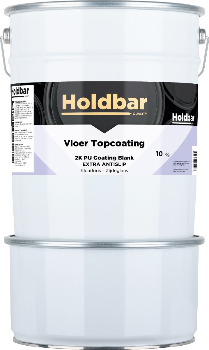 Holdbar Vloer Topcoating Extra Antislip Zijdeglans 10 kg
