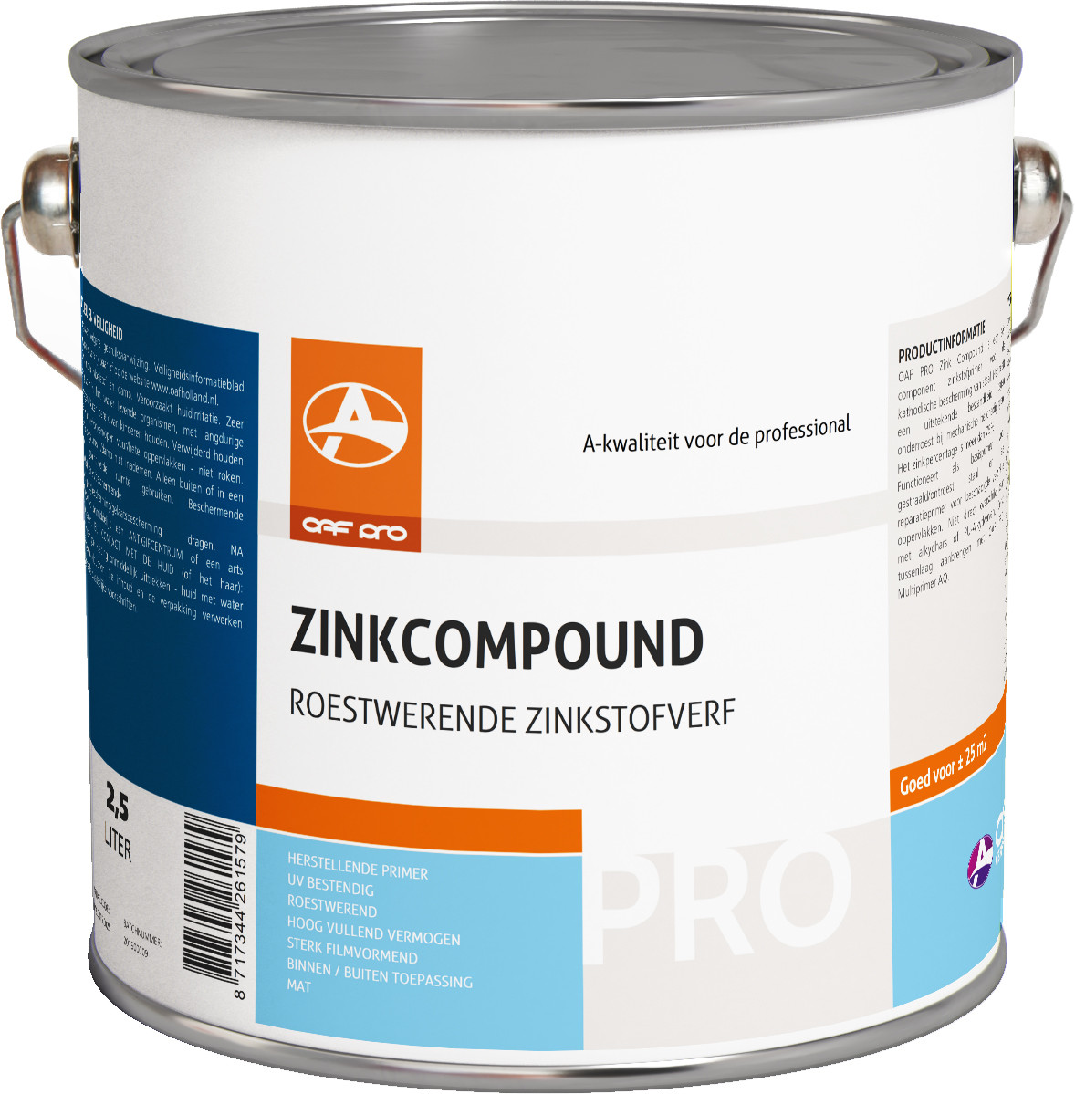 OAF PRO Zinkcompound 2,5 liter / 5 kg