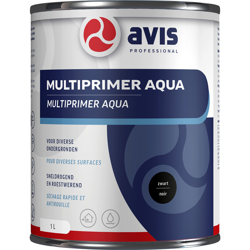 Avis Multiprimer Aqua - Zwart