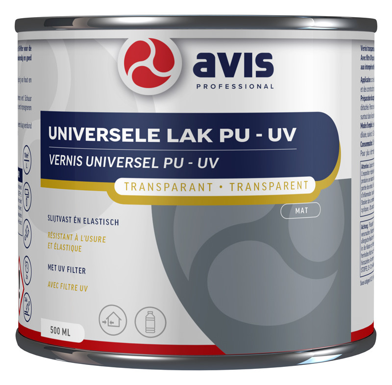 Avis Universele lak PU-UV Mat
