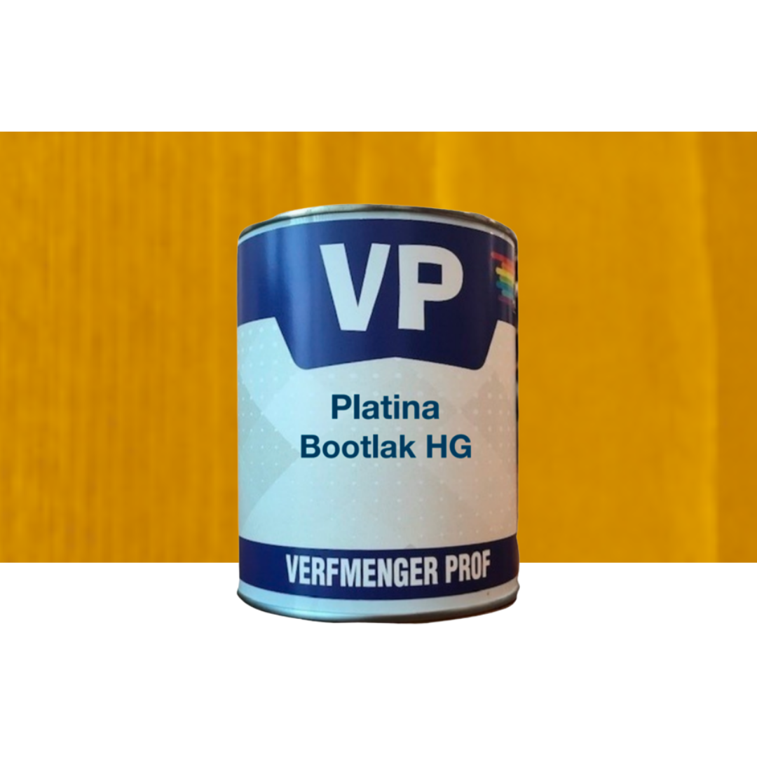 VP Platina Bootlak - Hoogglans - Licht Eiken