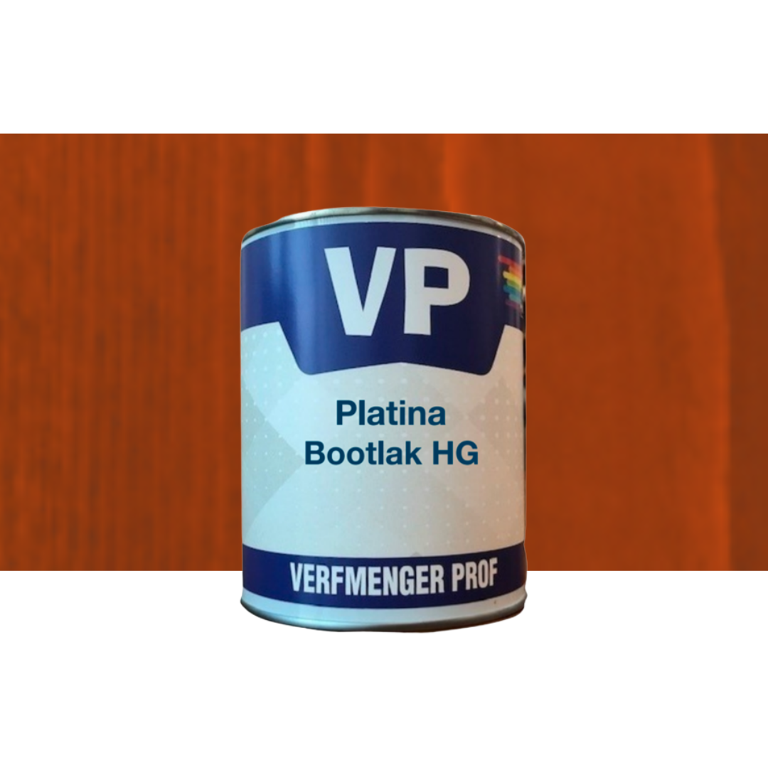 VP Platina Bootlak - Hoogglans - Mahonie