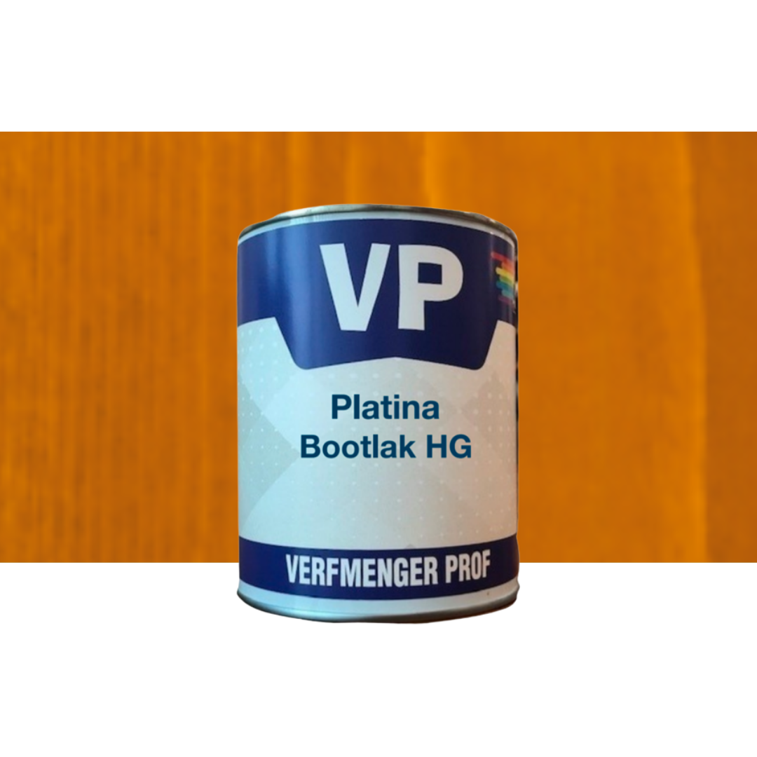 VP Platina Bootlak - Hoogglans - Teak