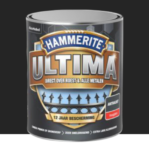 Hammerite Ultima Zwart Mat