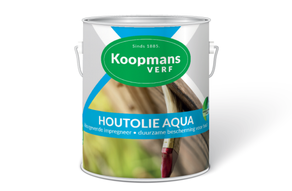 Koopmans Houtolie Aqua 5 Liter Transparant / Black wash