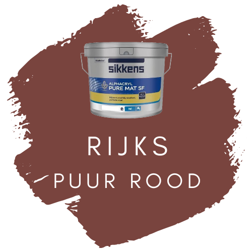Sikkens Alphacryl Pure Mat SF Rijks Puur Rood