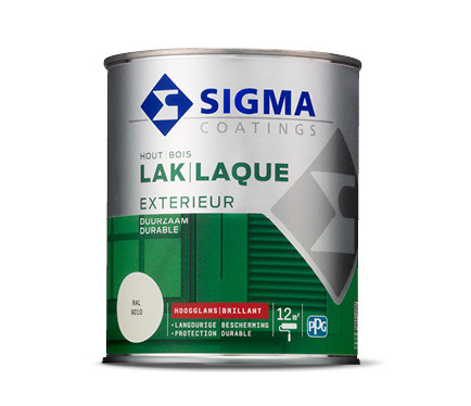Sigma Exterieur Lak Hoogglans 2.5 Liter Mergelwit