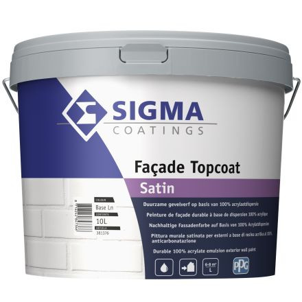 Sigma Facade Topcoat Satin 10 liter