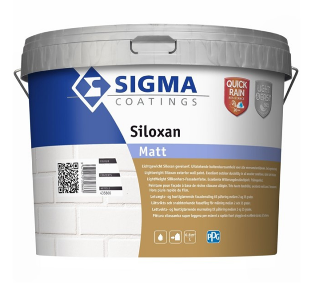 Sigma Siloxan Matt 10 liter