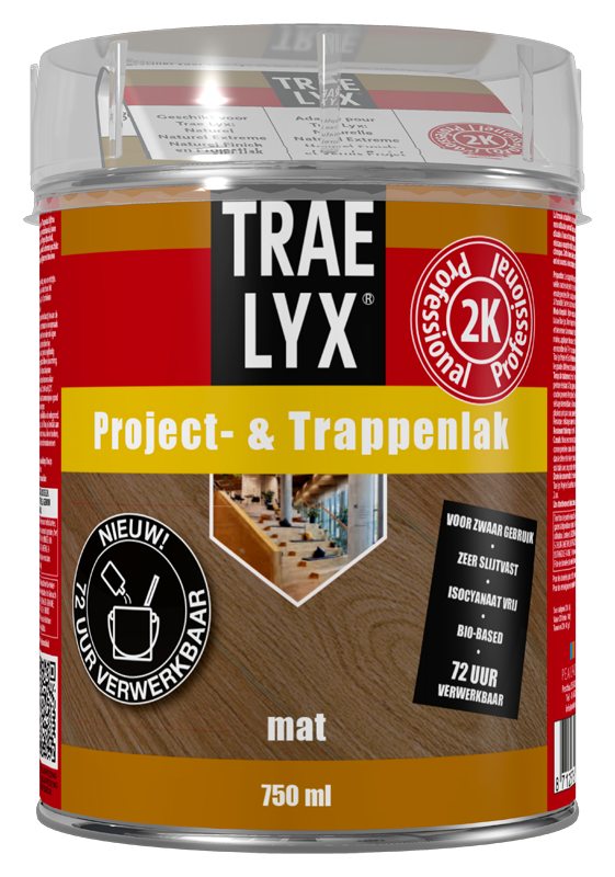 Trae Lyx Project- en Trappenlak Mat