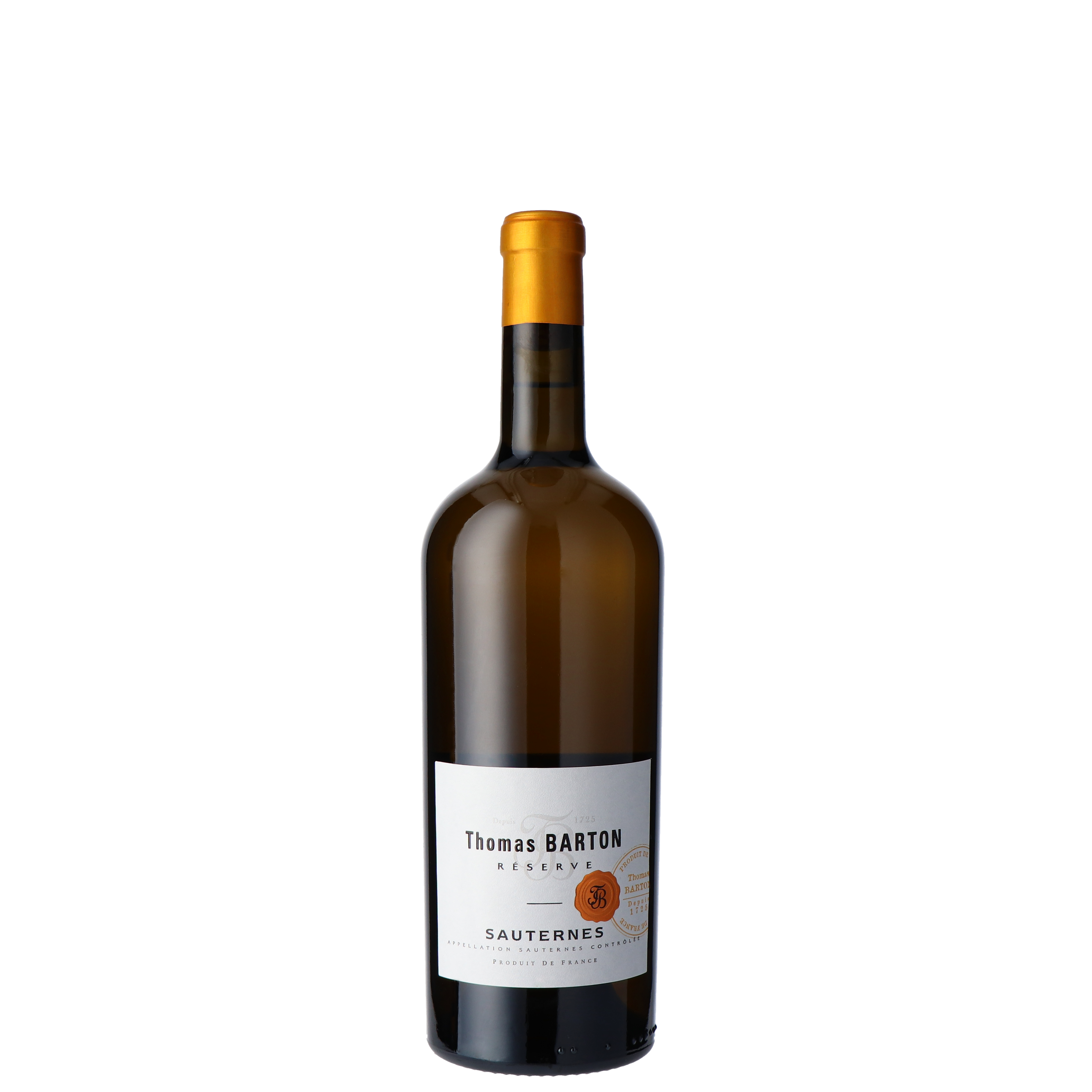 Thomas Barton Sauternes 2016 | Franse Witte wijn | Bordeaux - Frankrijk | 0,75L