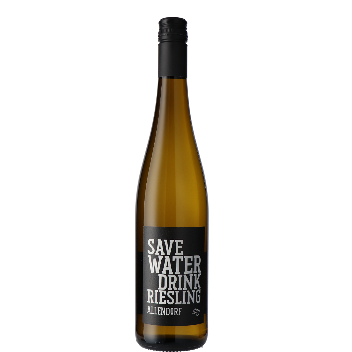 Weingut Familie Allendorf Save Water Drink Riesling 2021 | Duitse Witte wijn | Rheingau - Duitsland | 0,75L
