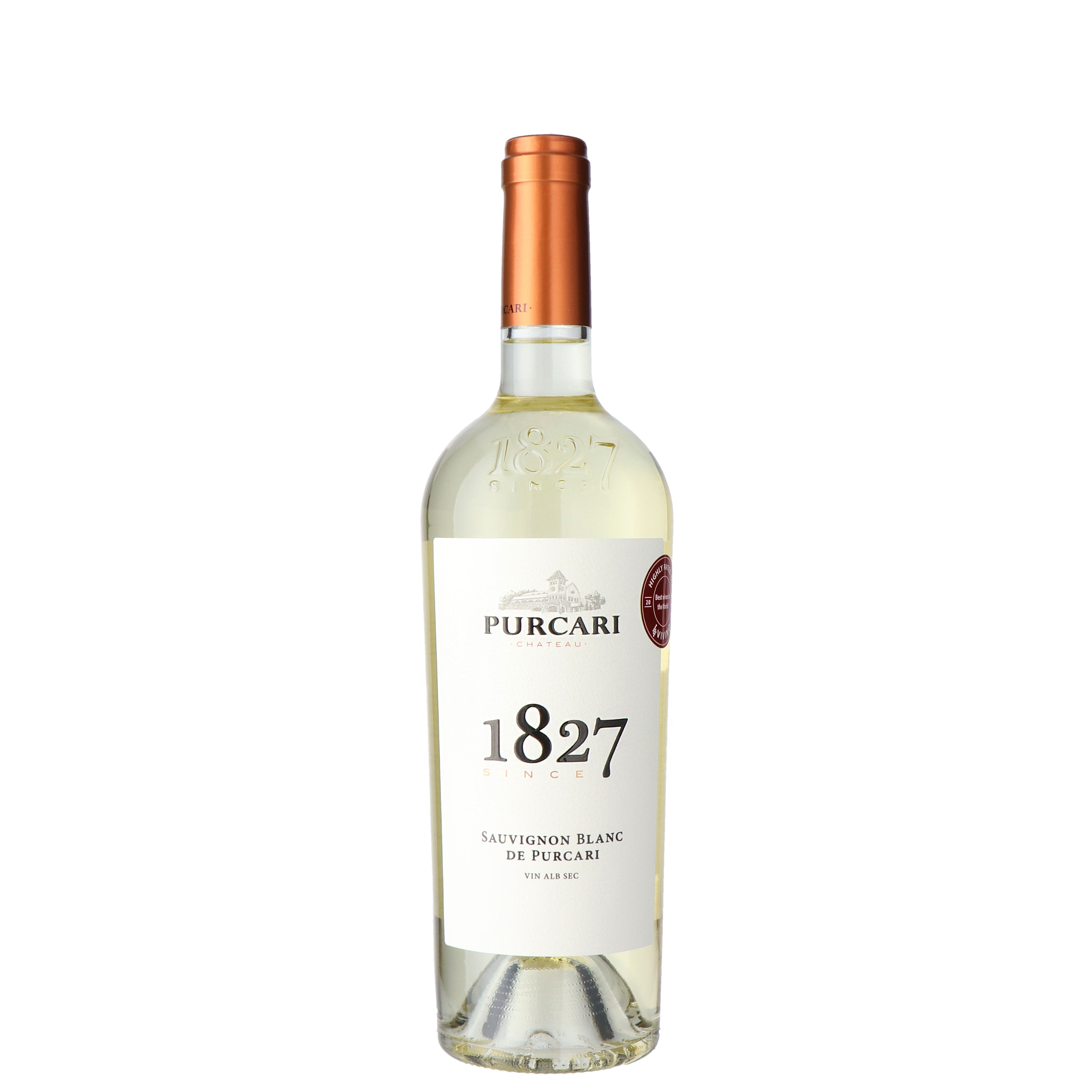 Château Purcari 1827 Sauvignon Blanc 2022 | Moldavische Witte wijn | ȘtefanVodĂ - Moldavie | 0,75L