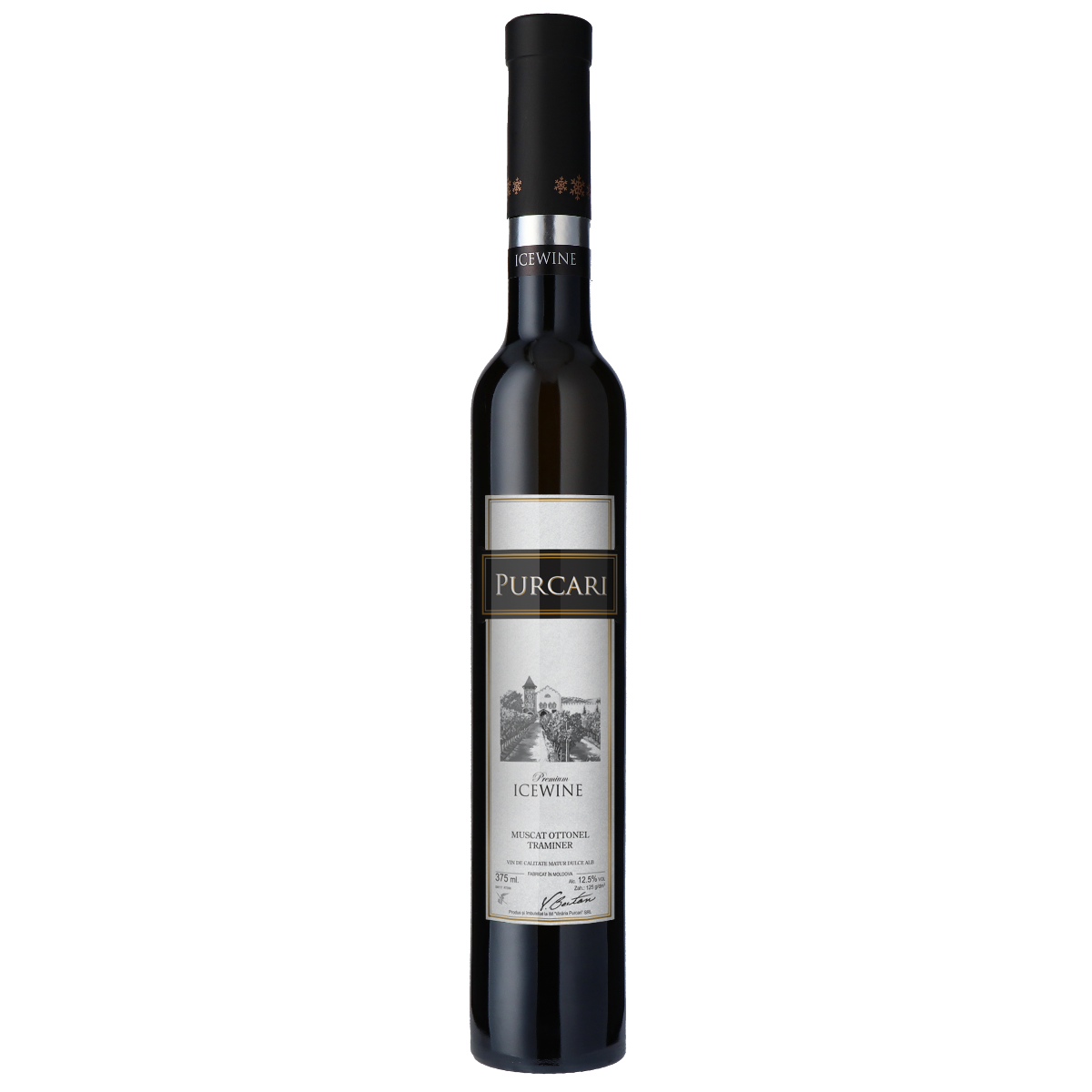 Château Purcari 1827 Icewine 37,5cl 2017 | Moldavische Witte wijn | ȘtefanVodĂ - Moldavie | 0,375L