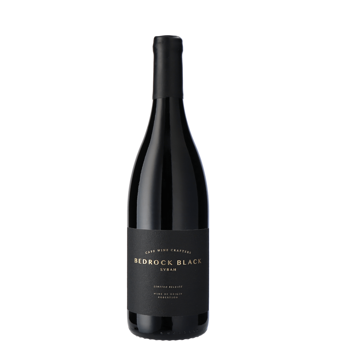 Cape Wine Crafters Bedrock Black Syrah 2021 | Zuid-Afrikaanse Rode wijn | Breëriviervallei - Zuid-Afrika | 0,75L