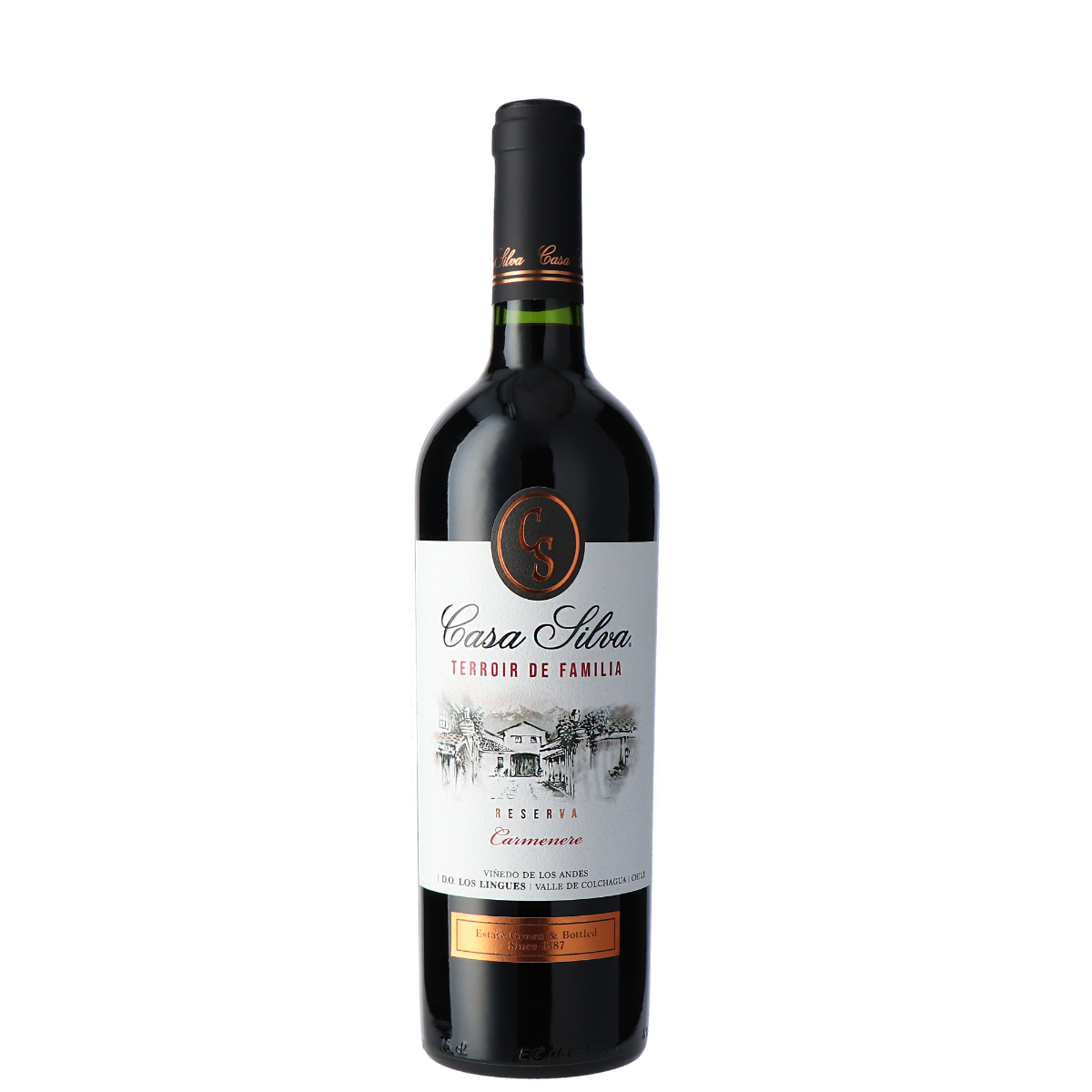 Casa Silva Terroir de Familia Reserva Carmenère 2021 | Chileense Rode wijn | Vale de Colchagua - Chili | 0,75L