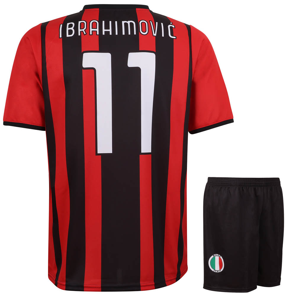 AC Milan Voetbaltenue Zlatan Ibrahimovic - Shirt - 2021-2022 - Kids en Senior