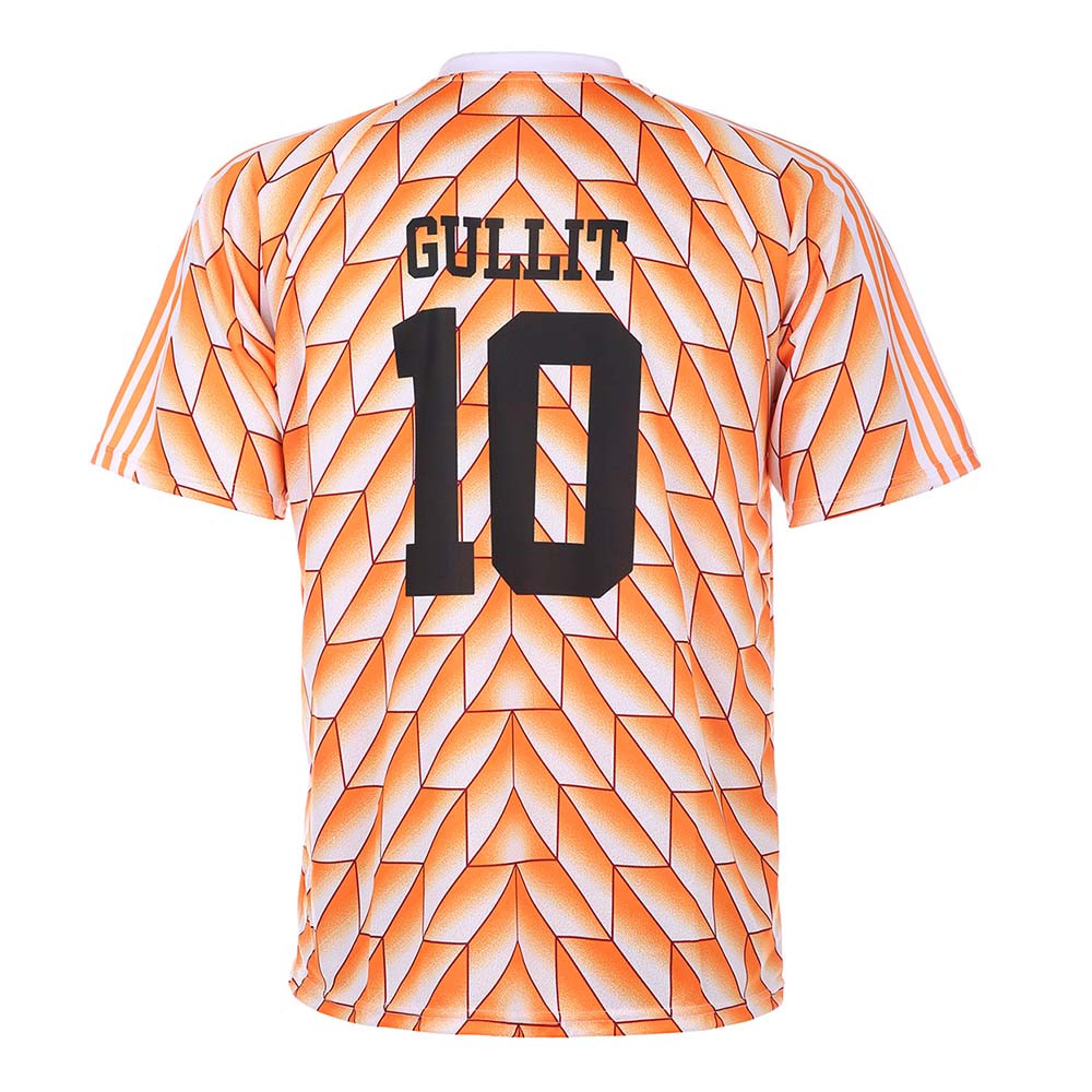 EK 88 Voetbalshirt Gullit 1988 - Oranje - Kids - Senior