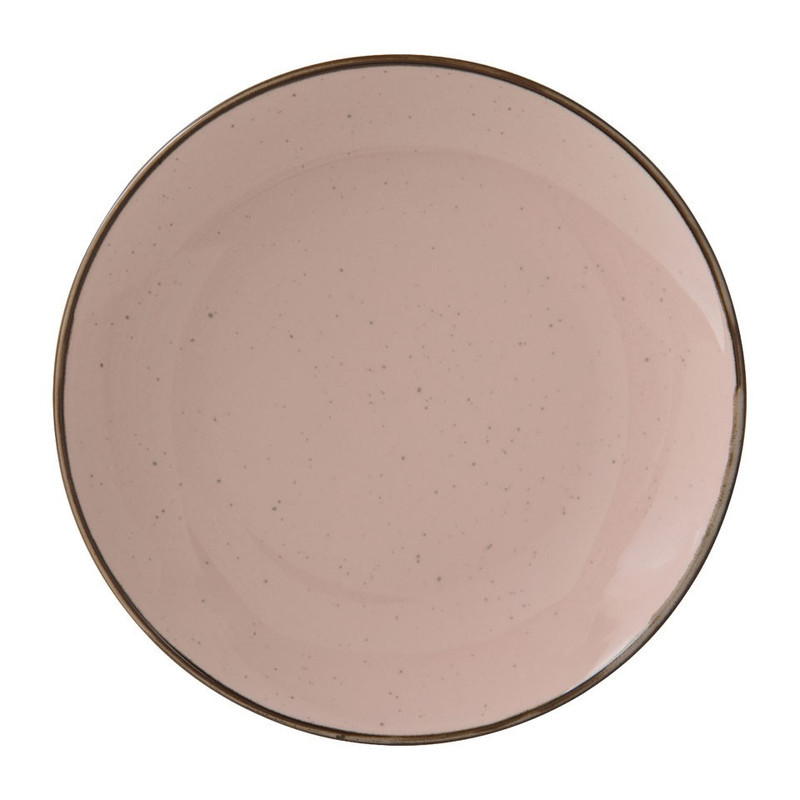 Ontbijtbord Emma - 21 cm - roze